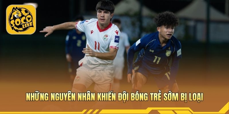 Hàng thủ mắc sai lầm khiến đội trẻ sớm dừng bước